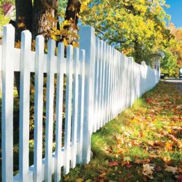 Osmo country shades on fence