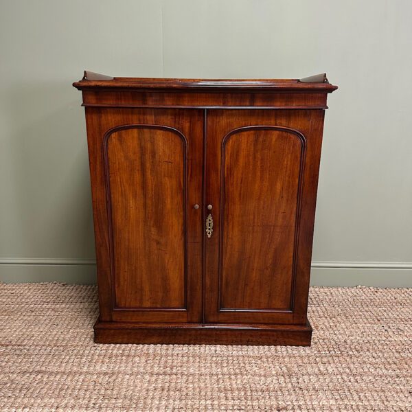 Quality Victorian Mahogany Cupboard with Fitted Interior