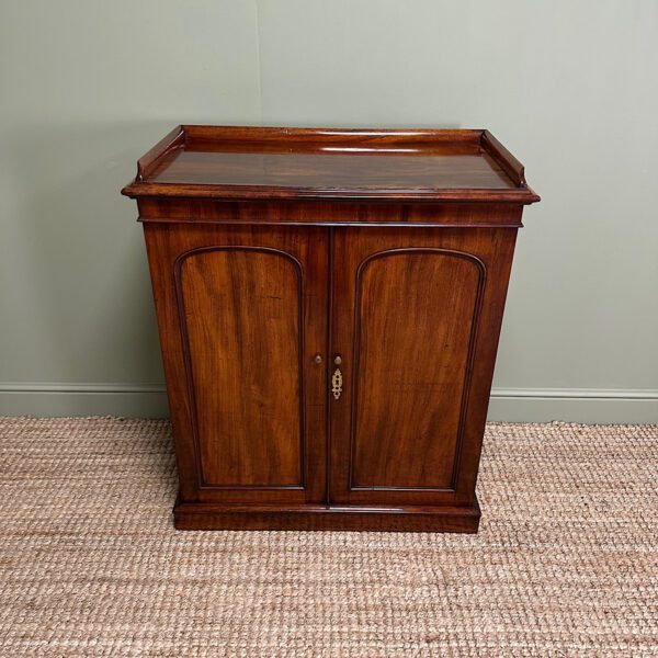 Quality Victorian Mahogany Cupboard with Fitted Interior