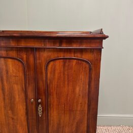 Quality Victorian Mahogany Cupboard with Fitted Interior