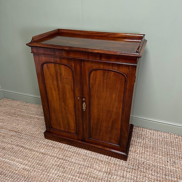 Quality Victorian Mahogany Cupboard with Fitted Interior