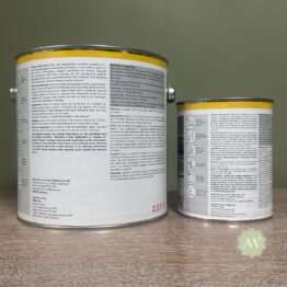 Osmo Concrete Oil back of tin with label