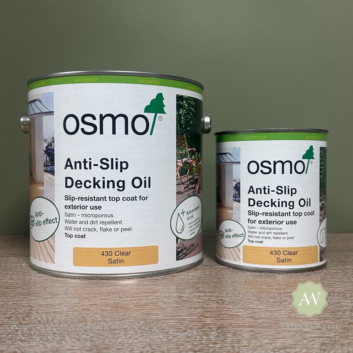 Osmo Anti Slip Decking Oil (430) 1 Osmo Anti Slip Decking Oil (430)