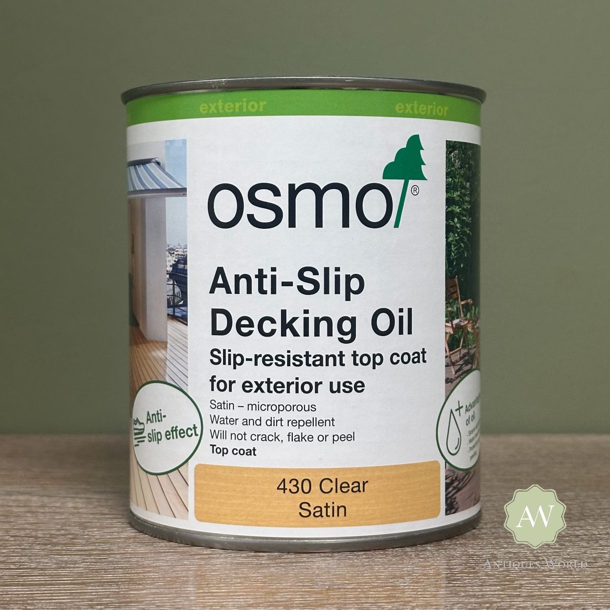 Osmo Anti Slip Decking Oil (430) 3 Osmo Anti Slip Decking Oil (430) 750ml