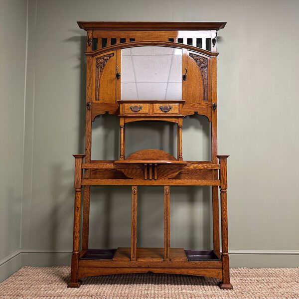 Quality Victorian Antique Hall Stand | Umbrella Stand