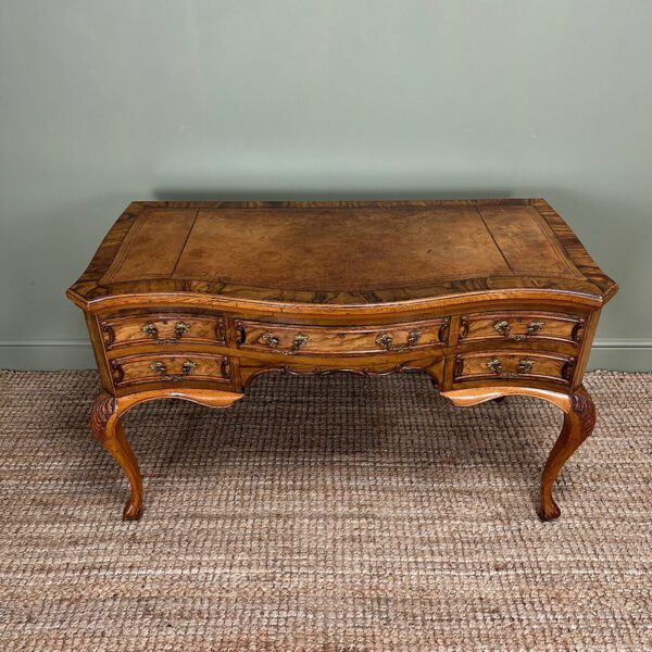 Superb Quality Walnut Antique Victorian Desk