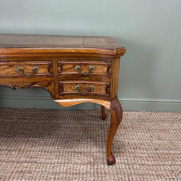 Superb Quality Walnut Antique Victorian Desk