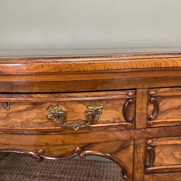 Superb Quality Walnut Antique Victorian Desk