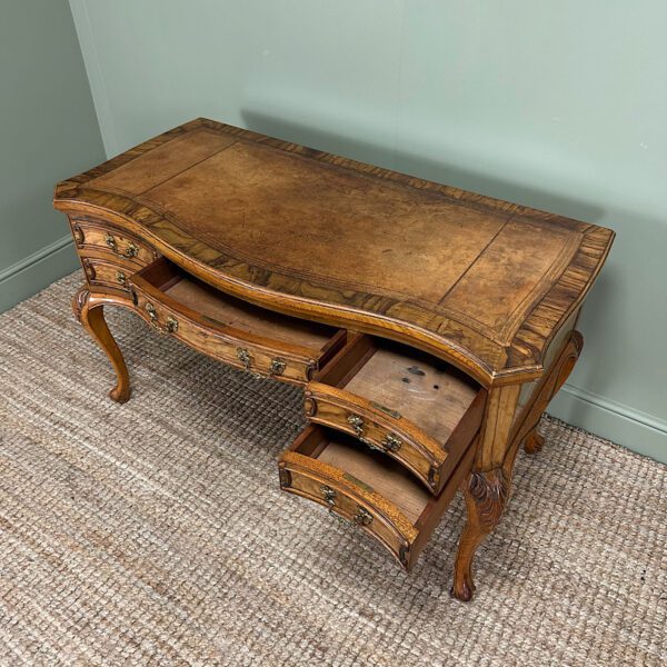 Superb Quality Walnut Antique Victorian Desk