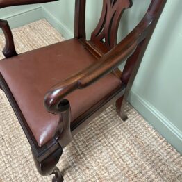 Quality Set Of 8 Antique Victorian Dining Chairs by William Walker & Sons
