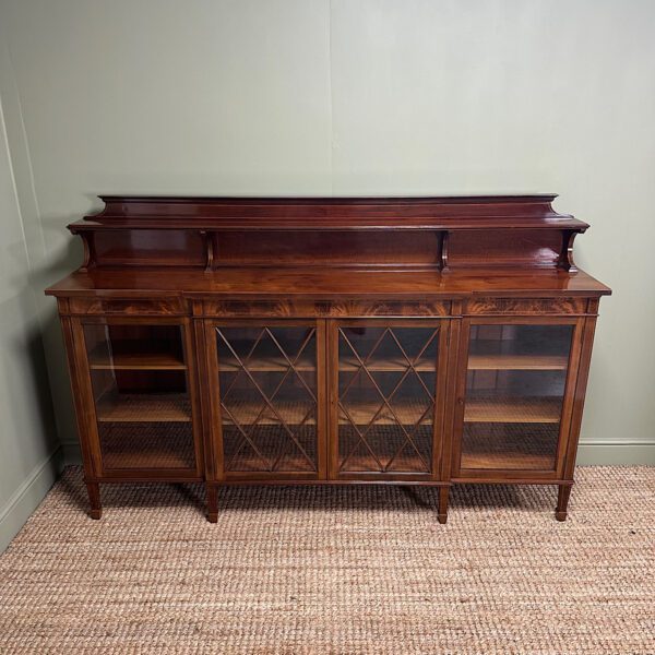 Antique Mahogany Bookcase by Gillows