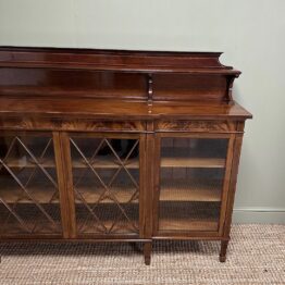 Quality Large Antique Mahogany Bookcase by Gillows