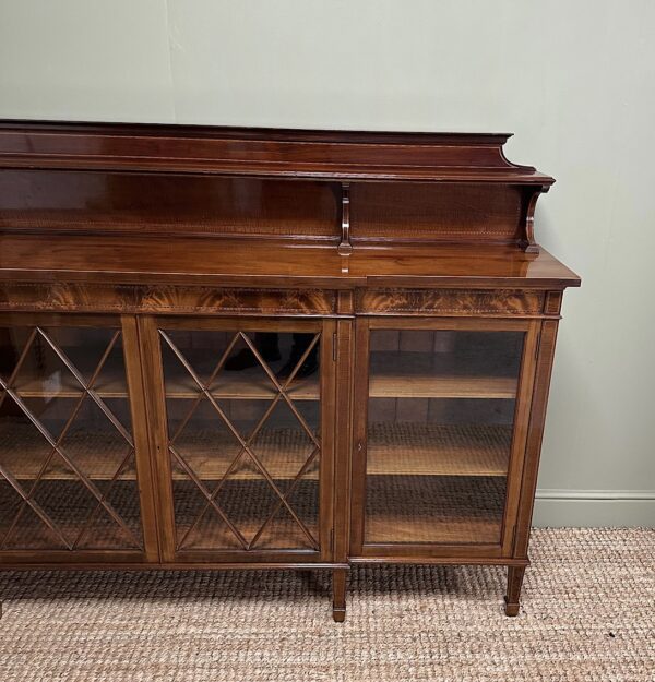 Quality Large Antique Mahogany Bookcase by Gillows