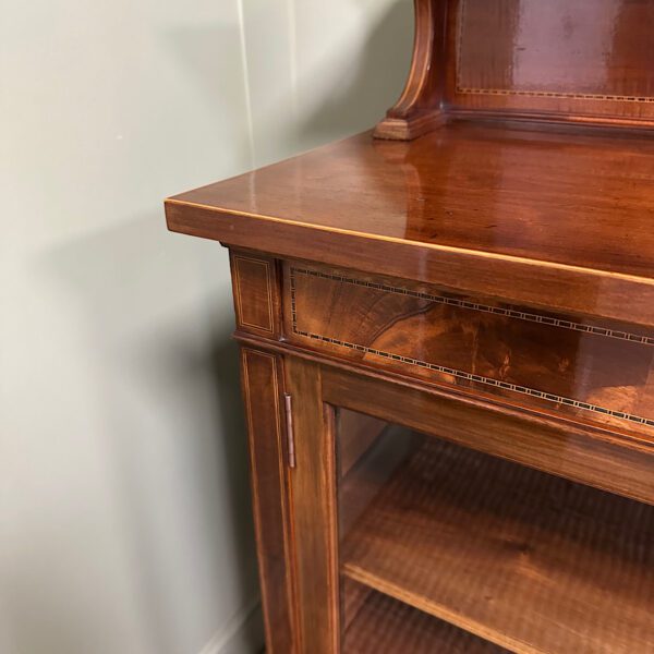 Quality Large Antique Mahogany Bookcase by Gillows