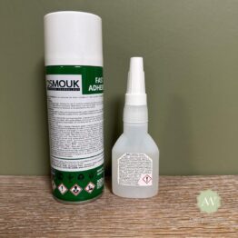 Osmo Mitre Glue | Fast Adhesive back of tin with label