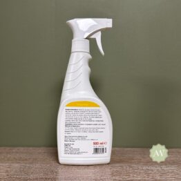 Osmo Spray Cleaner back of bottle with label