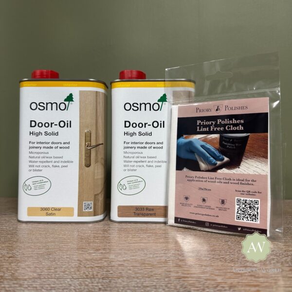 Osmo Door Oil with free lint free cloth