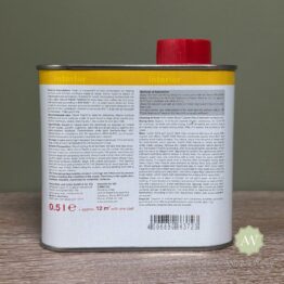 Osmo Top Oil back of tin with label