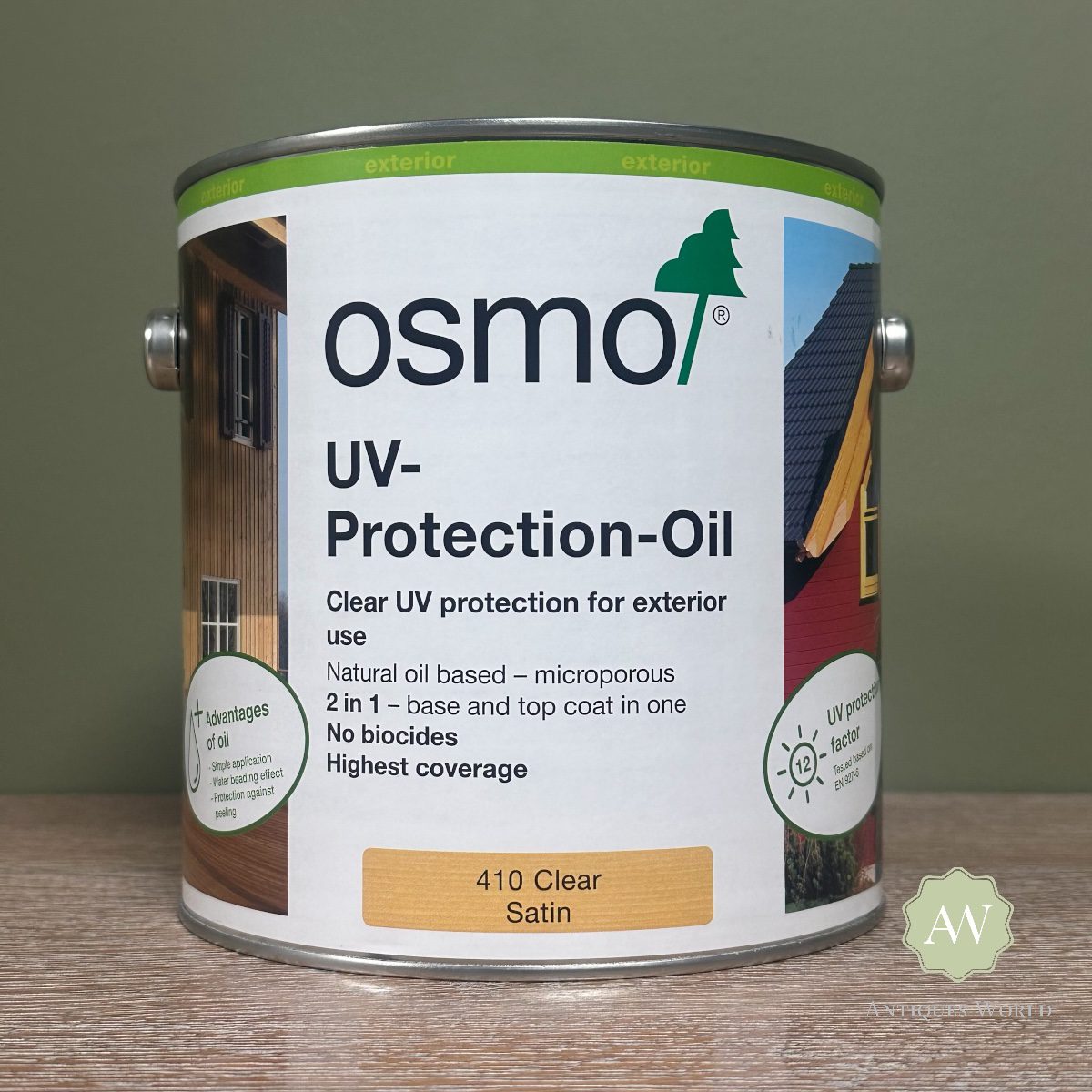 Osmo UV Protection Oil without Biocides 2.5 Litre