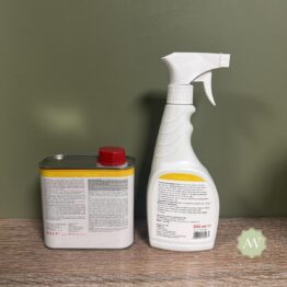 Osmo Top Oil Surface Kit back of tins with label