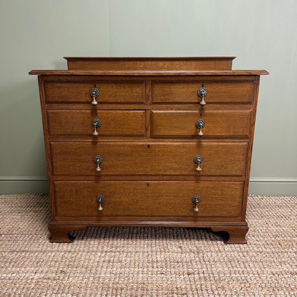 Stunning Edwardian Antique Oak Chest of Drawers