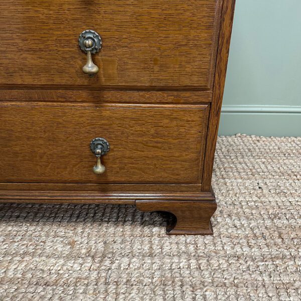 Stunning Edwardian Antique Oak Chest of Drawers