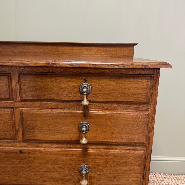 Stunning Edwardian Antique Oak Chest of Drawers