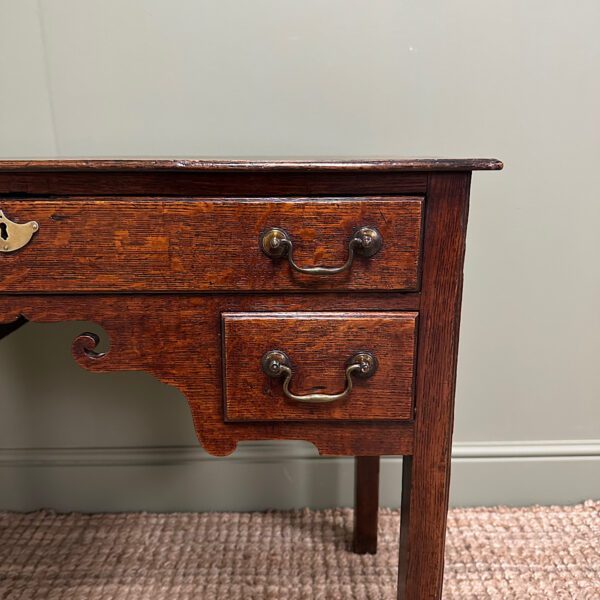 Country House 18th Century Antique Oak Side Table