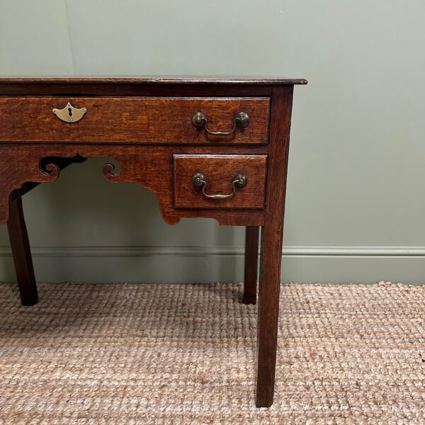 Country House 18th Century Antique Oak Side Table