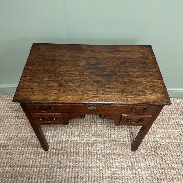 Country House 18th Century Antique Oak Side Table