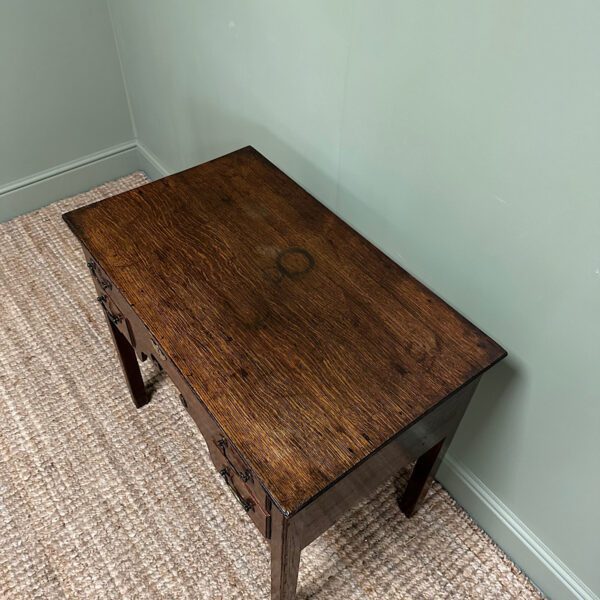 Country House 18th Century Antique Oak Side Table