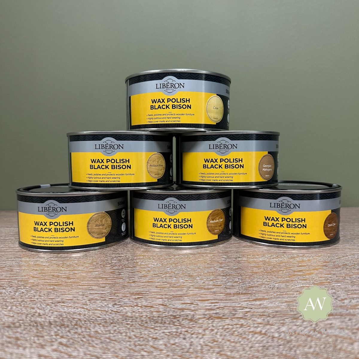 Liberon Wax Polish Black Bison Paste – 500ml 1 Liberon Wax Polish Black Bison Paste