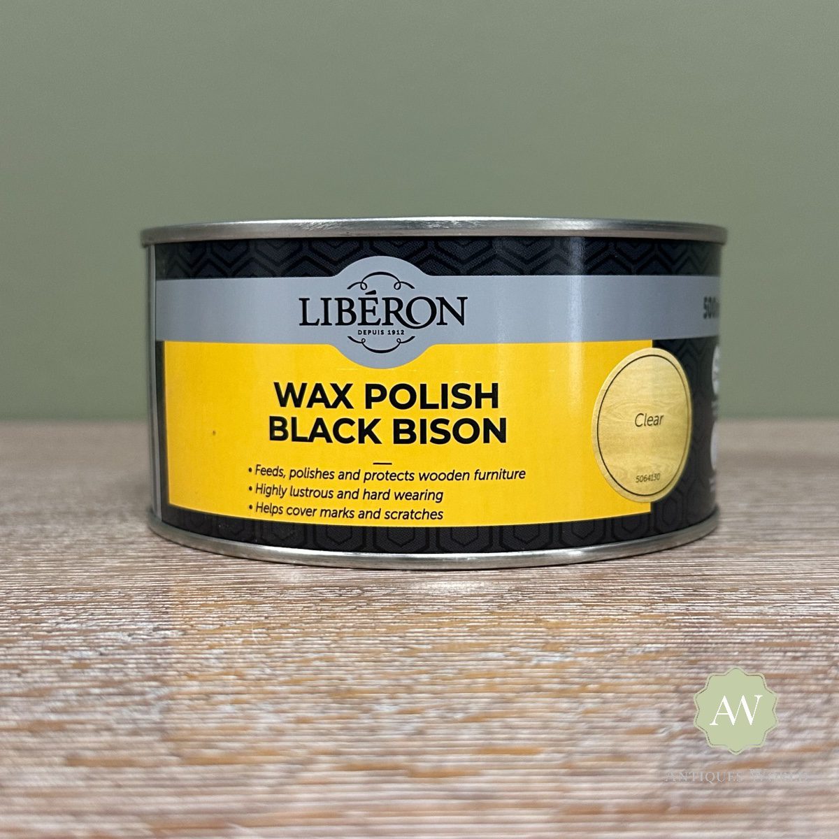 Liberon Wax Polish Black Bison Paste – 500ml 11 Liberon Wax Polish Black Bison Paste - Clear