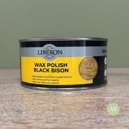 Home 102 Liberon Wax Polish Black Bison Paste - Walnut