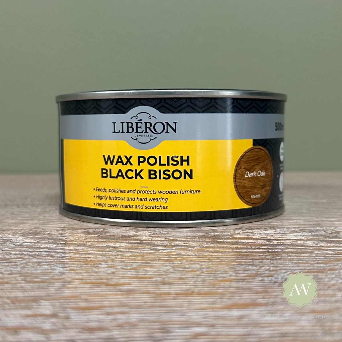 Liberon Wax Polish Black Bison Paste – 500ml 8 Liberon Wax Polish Black Bison Paste - Dark Oak