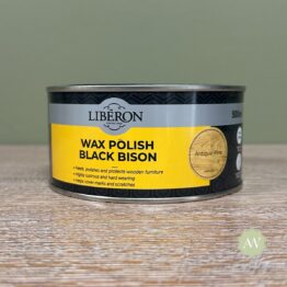 Home 100 Liberon Wax Polish Black Bison Paste - Antique Pine
