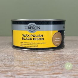 Home 99 Liberon Wax Polish Black Bison Paste - Georgian Mahogany