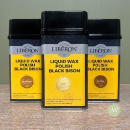 Liberon Liquid Wax Polish Black Bison