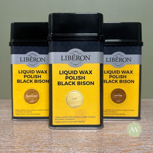 Liberon Liquid Wax Polish Black Bison