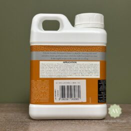 Liberon Garden Furniture Cleaner back of bottle with label