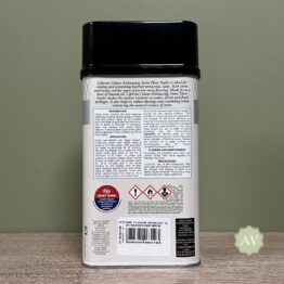 Liberon Colour Enhancer Stone Floor Sealer back of tin with label