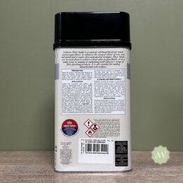 Liberon Wood Floor Sealer back of tin with label