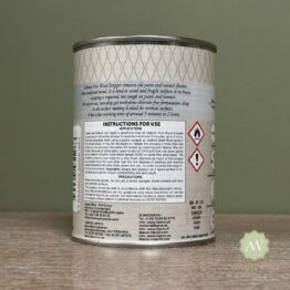 Liberon Fine Wood Stripper back of tin with label
