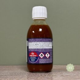 Liberon button Polish back of bottle with label