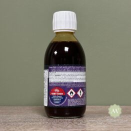 Liberon Garnet Polish back of bottle with label