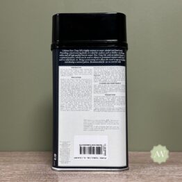 Liberon Tung Oil back of tin with label