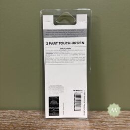 Liberon 3 Part Touch-Up Pens back of packet with label