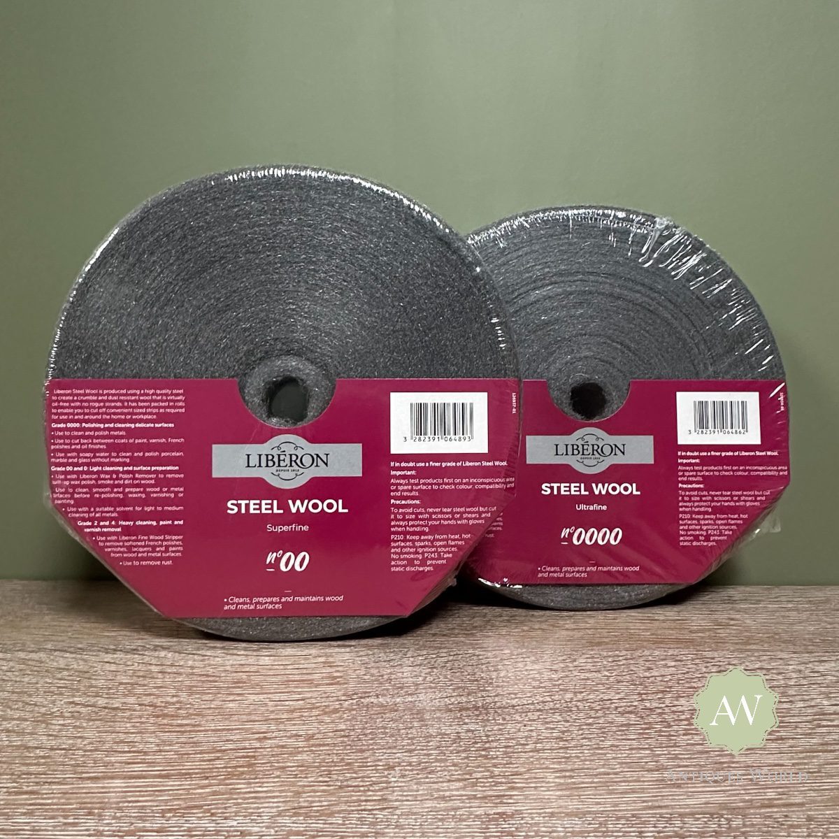 Ultra Fine Steel Wool (Grade 0000) 2 Liberon Steel Wire Wool