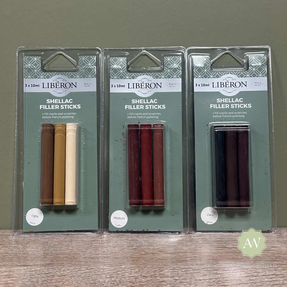 Liberon Shellac Filler Sticks 1 Liberon Shellac Filler Sticks