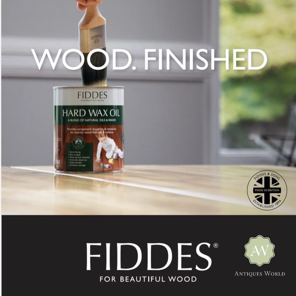 Fiddes Exterior High Build Wood Oil - 3 Litre 3 Fiddes wood Finishes